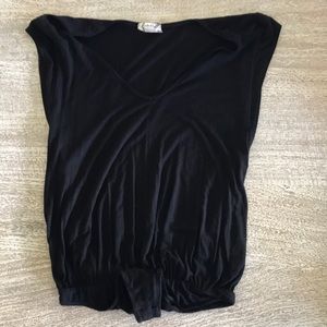Free people black bodysuit shirt
